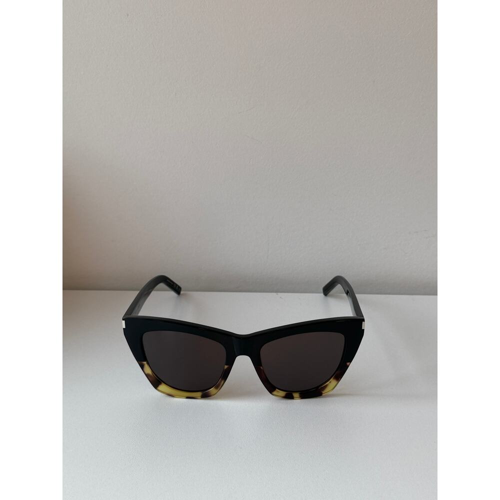 NEW Saint Laurent SL214 Kate Sunglasses in Black Havana - Picture 4 of 6
